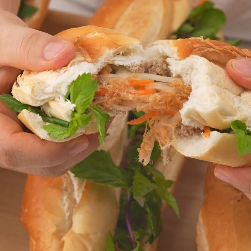 Bước 6 Thành phẩm Bánh mì pate