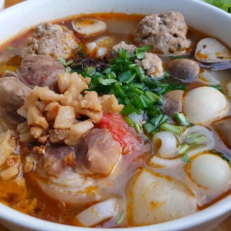 Bước 6 Thành phẩm Bánh canh cua đồng