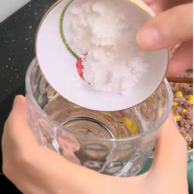 Bước 2 Chế biến nhân bánh bao bò phô mai đậm đà bánh bao bò phô mai