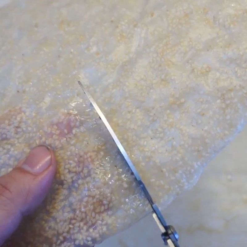 Bước 1 Chuẩn bị bánh tráng bánh tráng nướng bằng nồi chiên không dầu