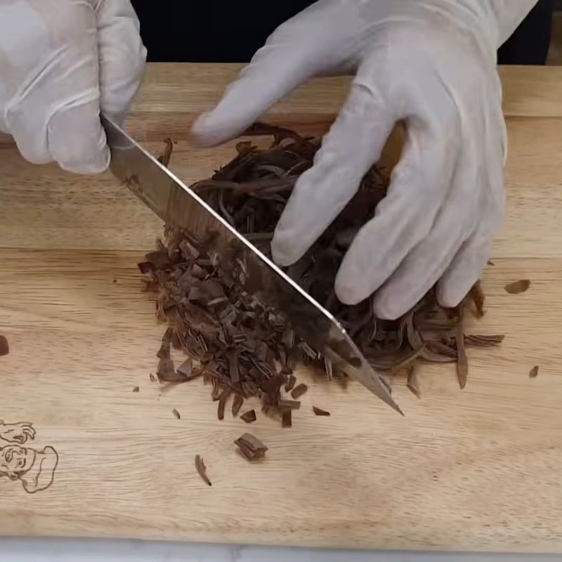 Bước 3 Chuẩn bị chả mọc thơm ngon Lẩu riêu cua thập cẩm