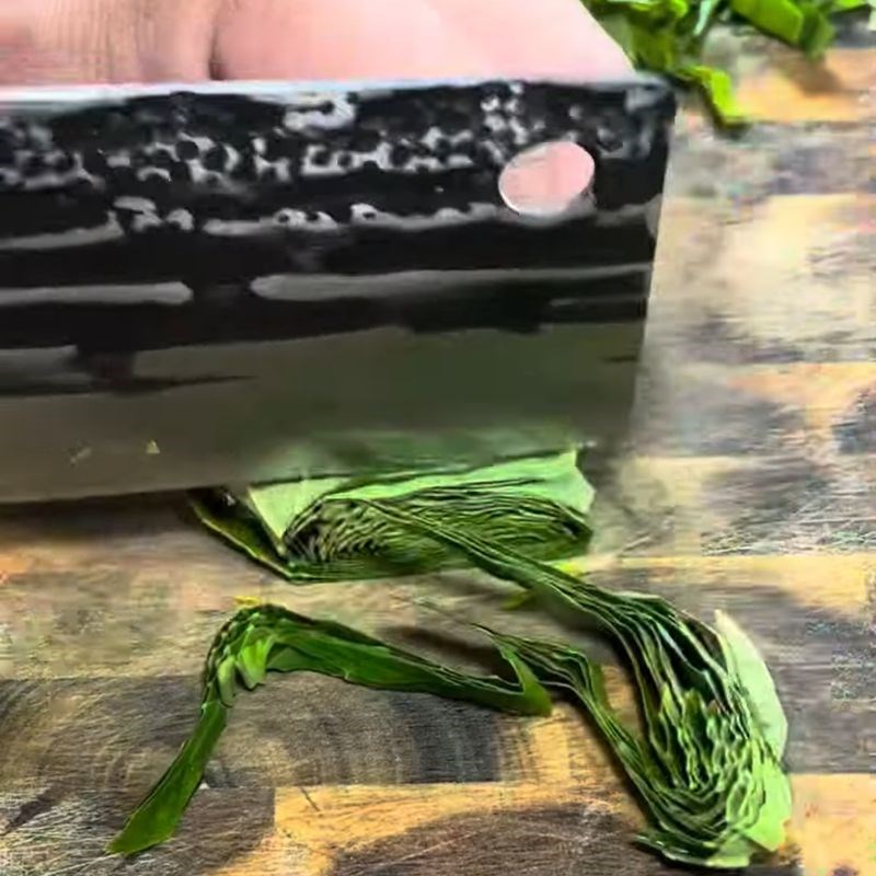 Bước 3 Chuẩn bị lá lốt cua rang lá lốt