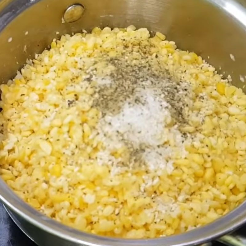 Bước 2 Chuẩn bị nhân bánh sắn Bánh sắn bằng bột sắn