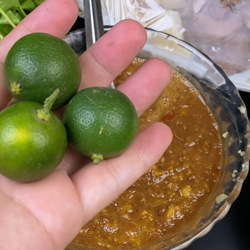 Bước 6 Chuẩn bị nước chấm mắm nêm đặc biệt cháo lòng bò