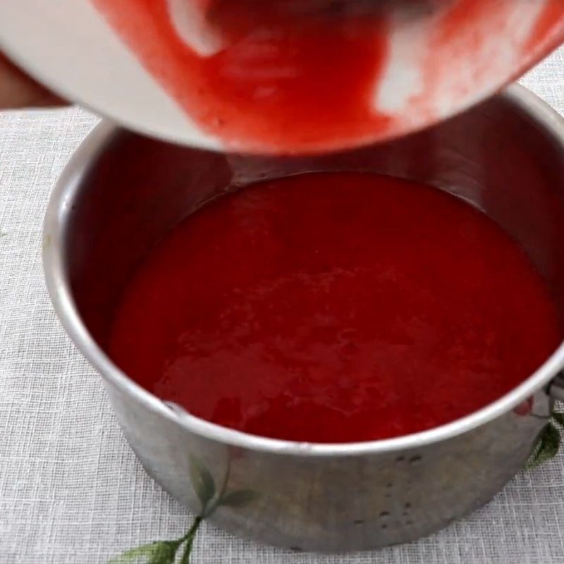 Bước 1 Chuẩn bị trái cây cho món sữa chua khô sữa chua khô