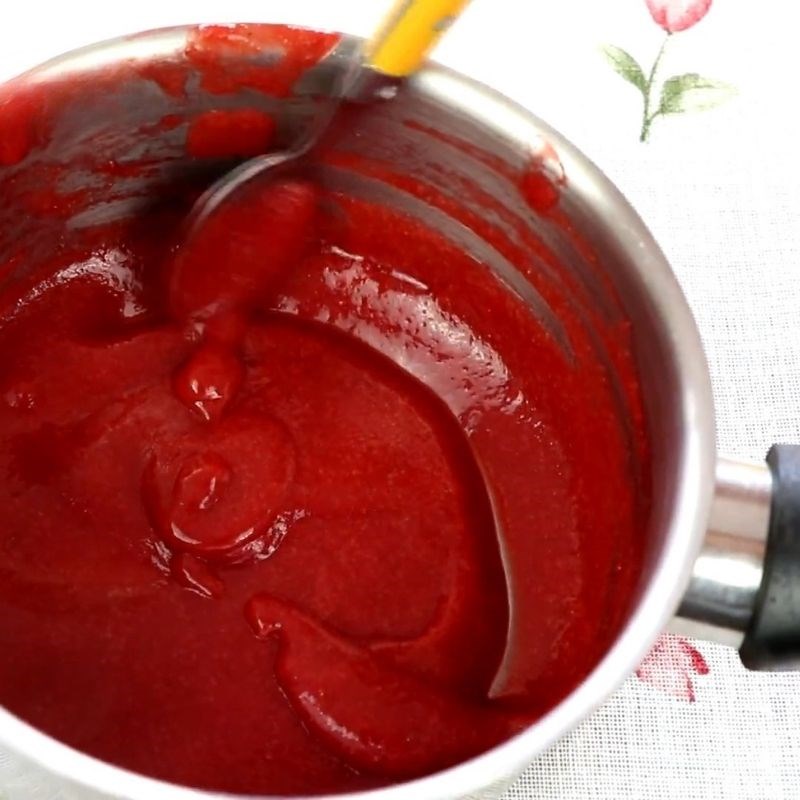 Bước 1 Chuẩn bị trái cây cho món sữa chua khô sữa chua khô