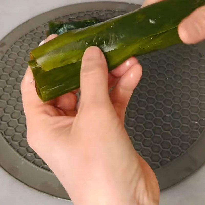 Bước 4 Gói bánh bột lọc lá chuối Nước chấm bánh bột lọc