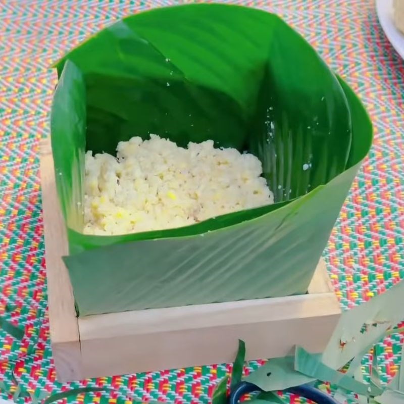 Bước 5 Gói bánh chưng xanh bánh chưng xanh bằng lá riềng