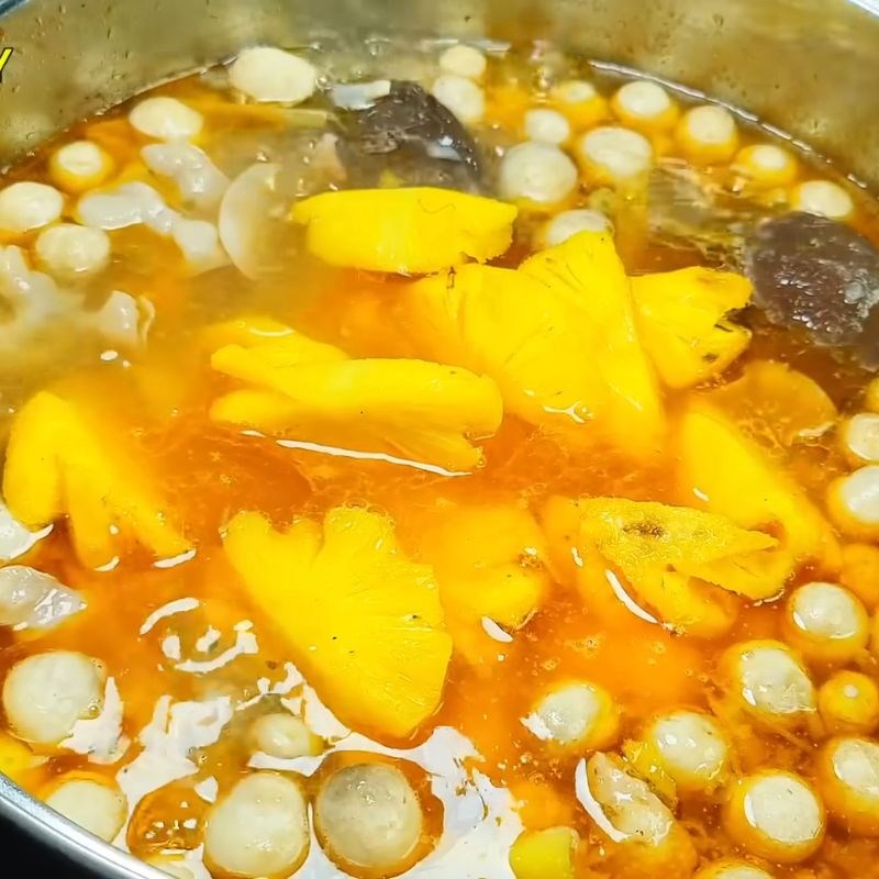 Bước 6 Hầm vịt nấu khóm ngọt thanh vịt nấu khóm