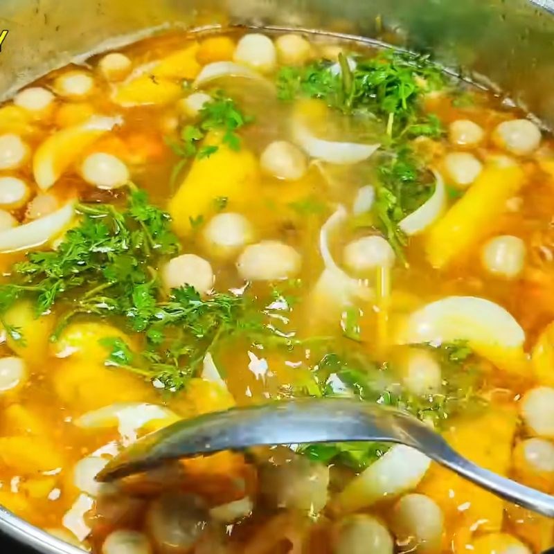 Bước 6 Hầm vịt nấu khóm ngọt thanh vịt nấu khóm