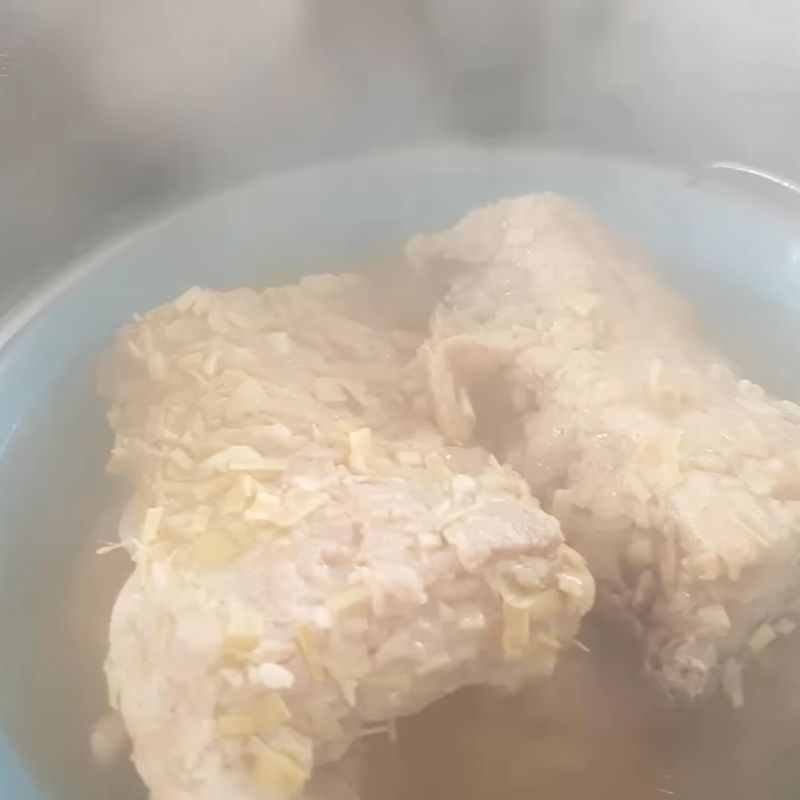 Bước 4 Hấp sườn – bí quyết sườn nướng mềm ẩm sườn nướng ngon và mềm