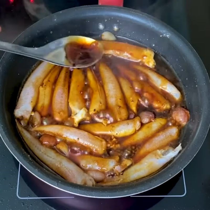 Bước 5 Kho cá bống cứng săn chắc kho cá bống cứng