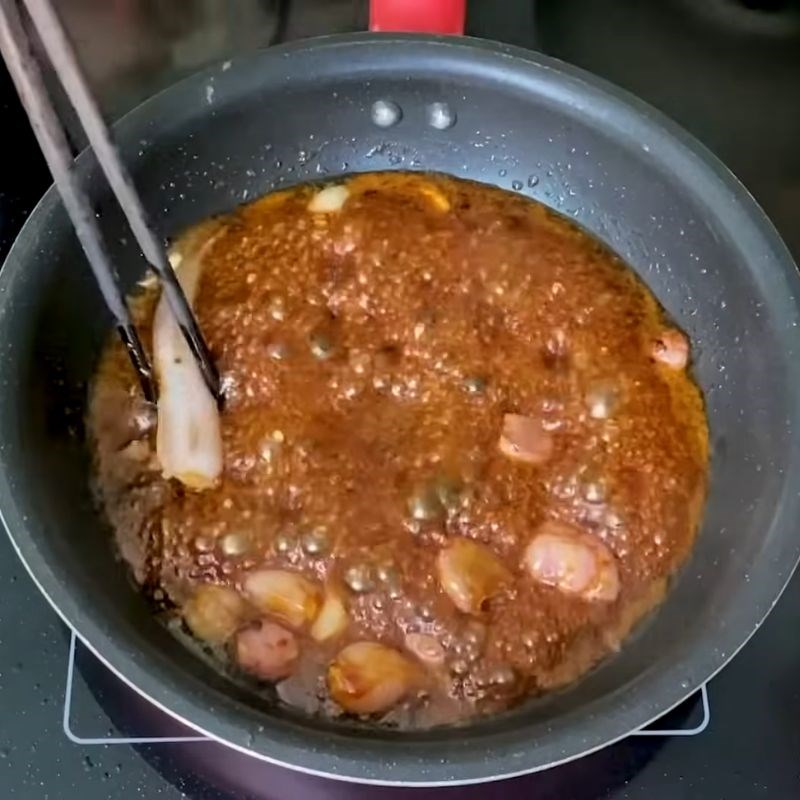 Bước 5 Kho cá bống cứng săn chắc kho cá bống cứng