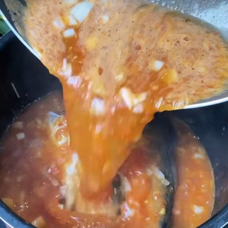 Bước 4 Kho cá mòi rục xương với nồi áp suất cá mòi kho rục xương