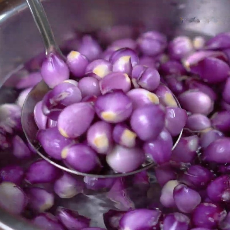 Bước 2 Khử khuẩn hành tím Hành ngâm giấm