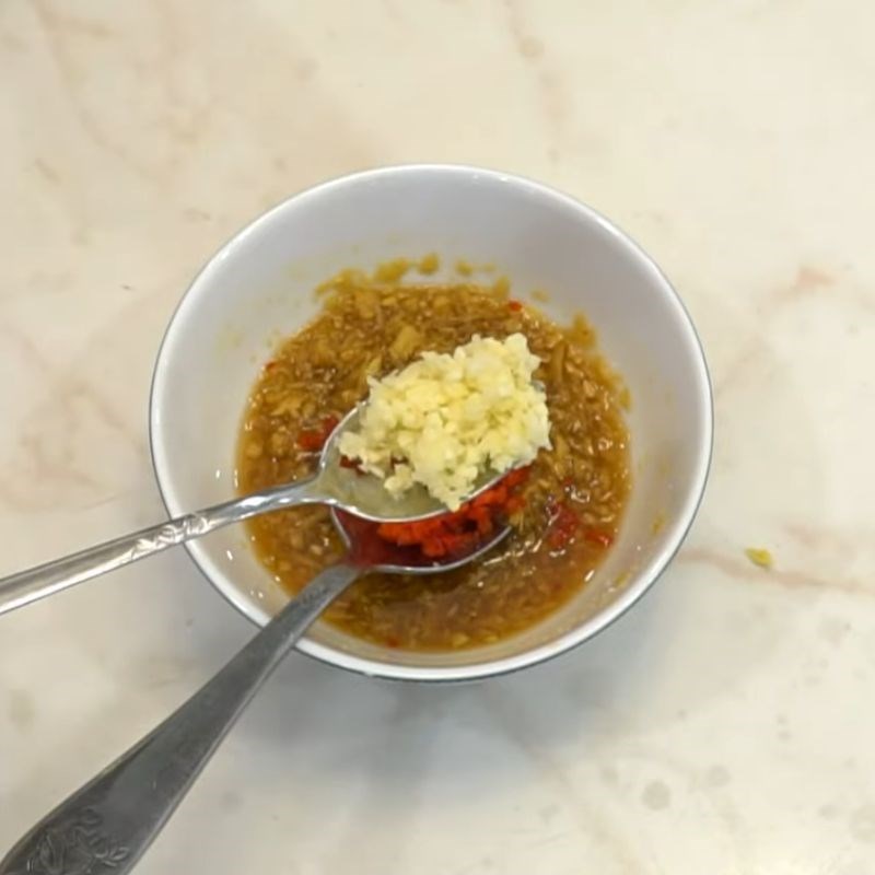 Bước 5 Làm mắm gừng chấm thịt vịt bánh canh vịt miền tây