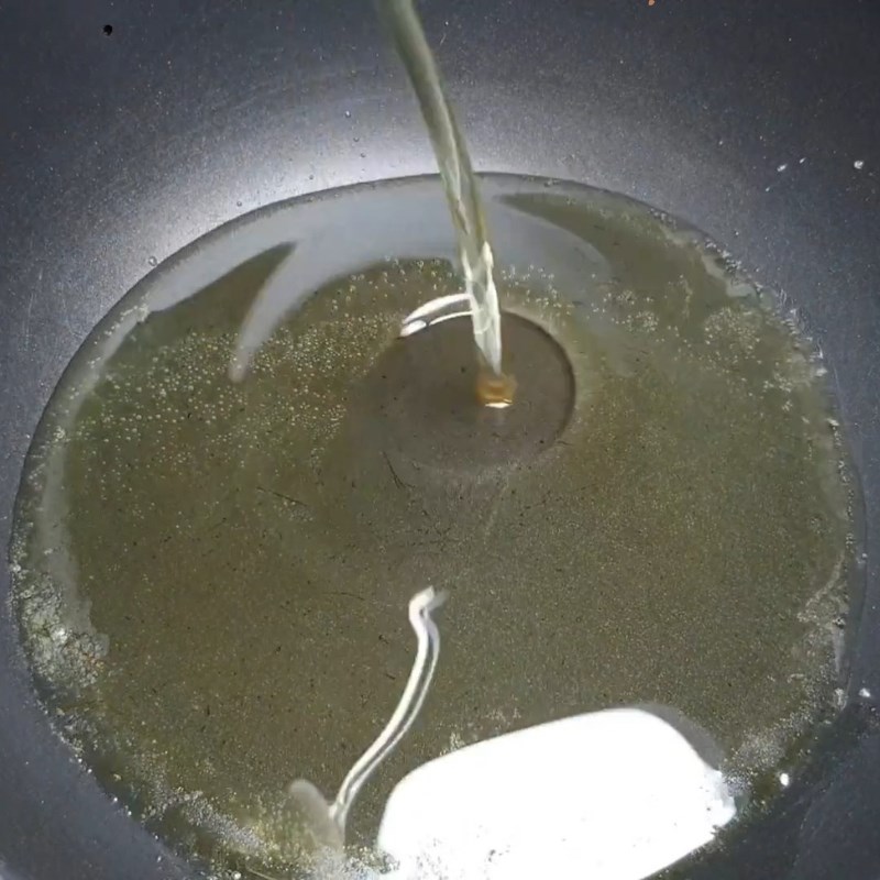 Bước 4 Làm mỡ hành Sốt tắc chấm bánh tráng