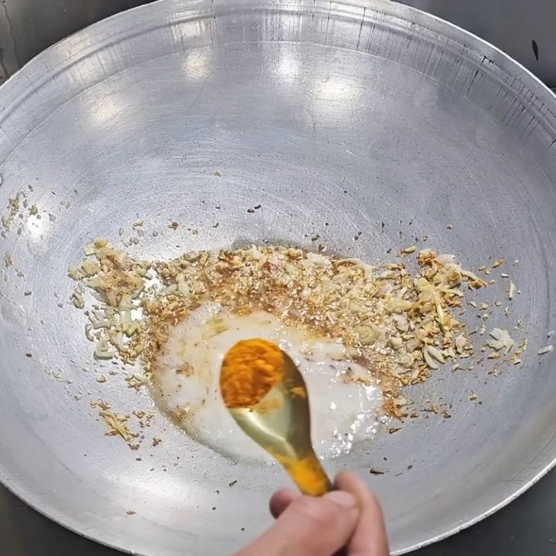 Bước 2 Làm nước dùng lẩu cá ngạnh nhúng mẻ Lẩu cá ngạnh nhúng mẻ