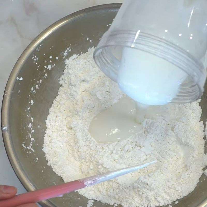Bước 3 Làm sợi bánh canh bột xắt bánh canh vịt miền tây