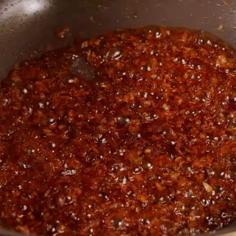 Bước 4 Làm sốt nước tương sườn non chay rim nước tương