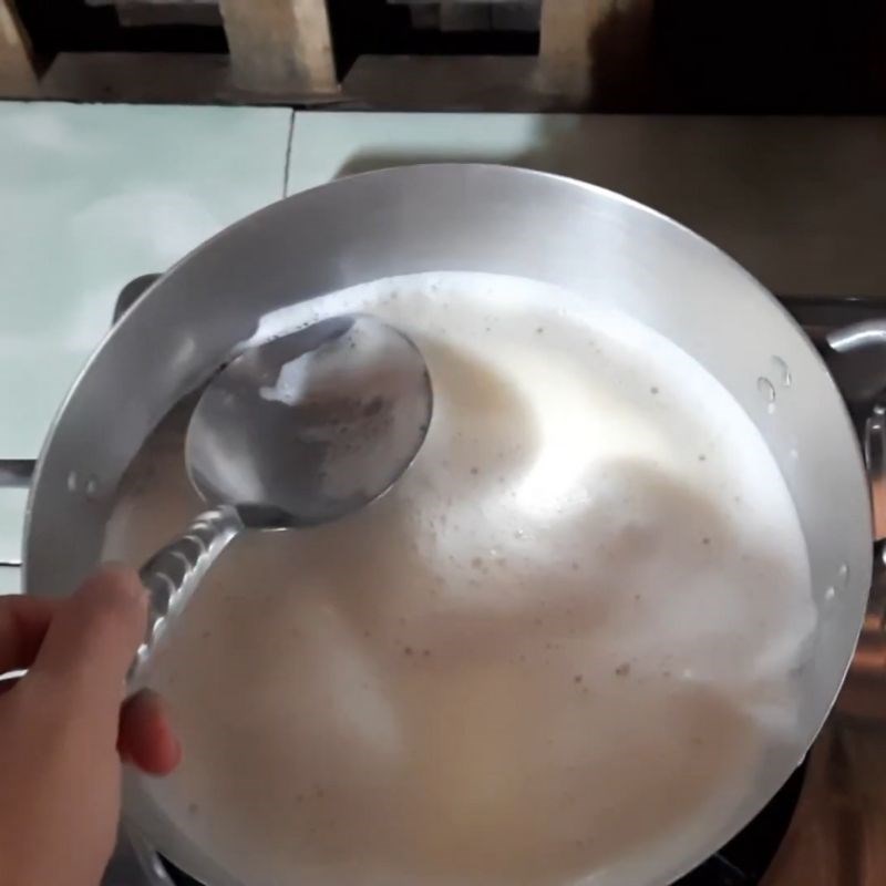 Bước 2 Làm tàu hũ mềm mịn Tàu hũ bánh lọt