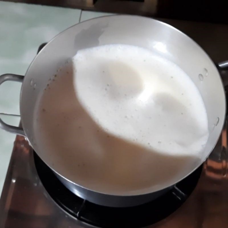 Bước 2 Làm tàu hũ mềm mịn Tàu hũ bánh lọt