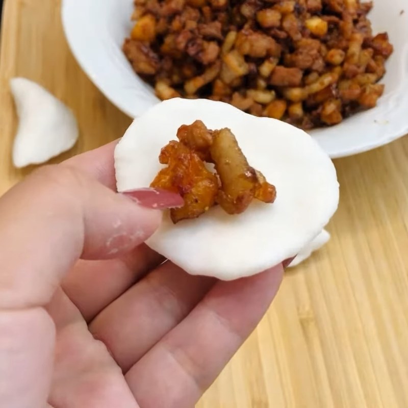 Bước 5 Nặn bánh bèo Nghệ An Bánh bèo Nghệ An