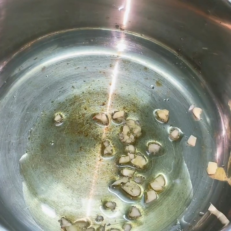 Bước 3 Nấu canh nấm thanh mát Canh nấm bào ngư thịt băm