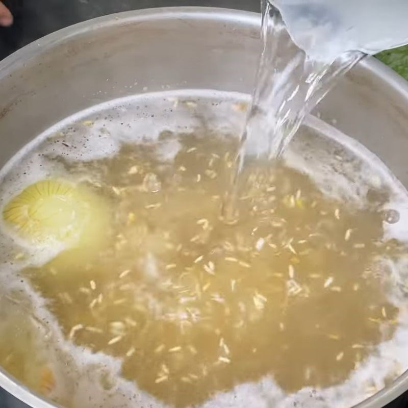 Bước 5 Nấu cháo lòng bò thơm ngon cháo lòng bò