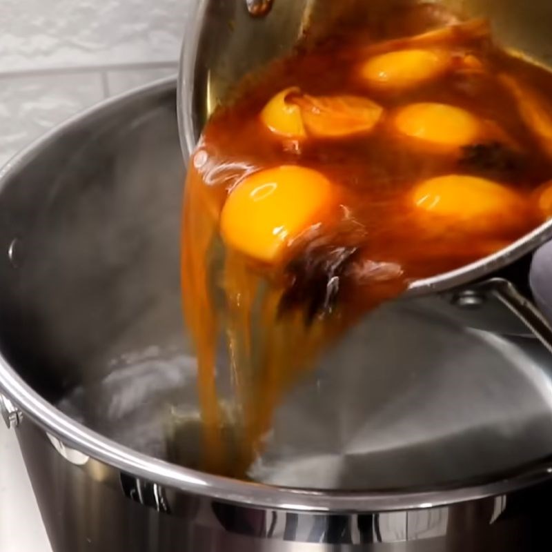 Bước 2 Nấu nước dùng bún Huế chay Bún chay Huế