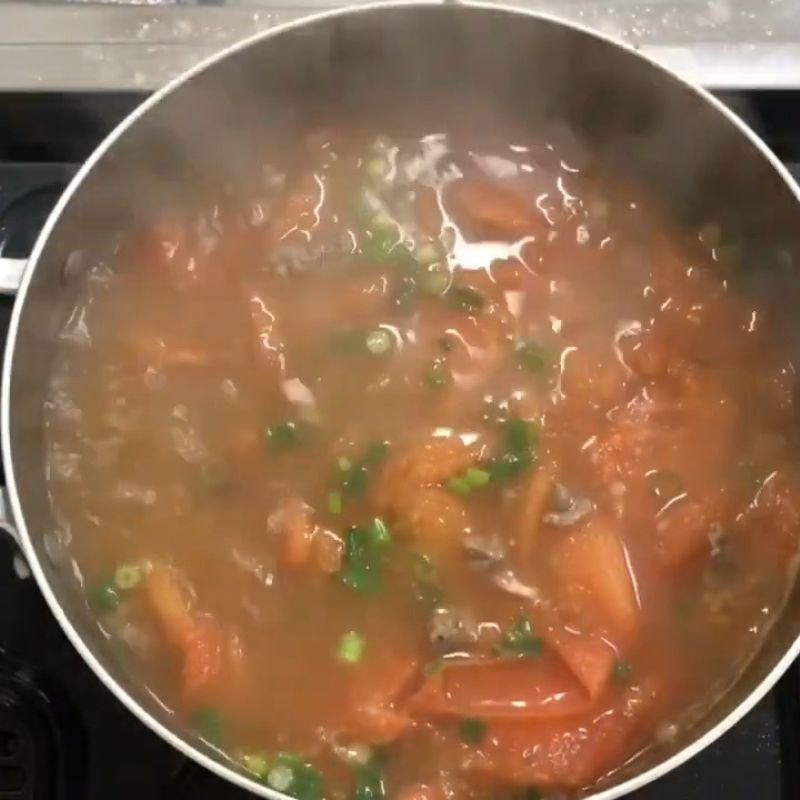 Bước 3 Nấu nước dùng canh miến canh miến