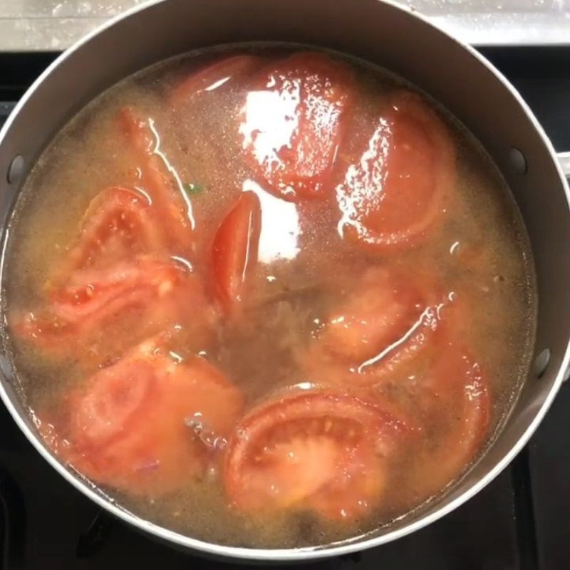 Bước 3 Nấu nước dùng canh miến canh miến