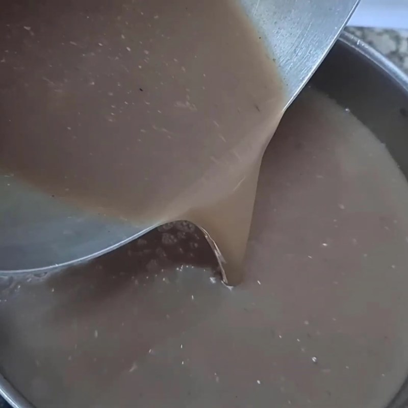 Bước 3 Nấu nước dùng và vớt riêu cua Chả cua bún riêu