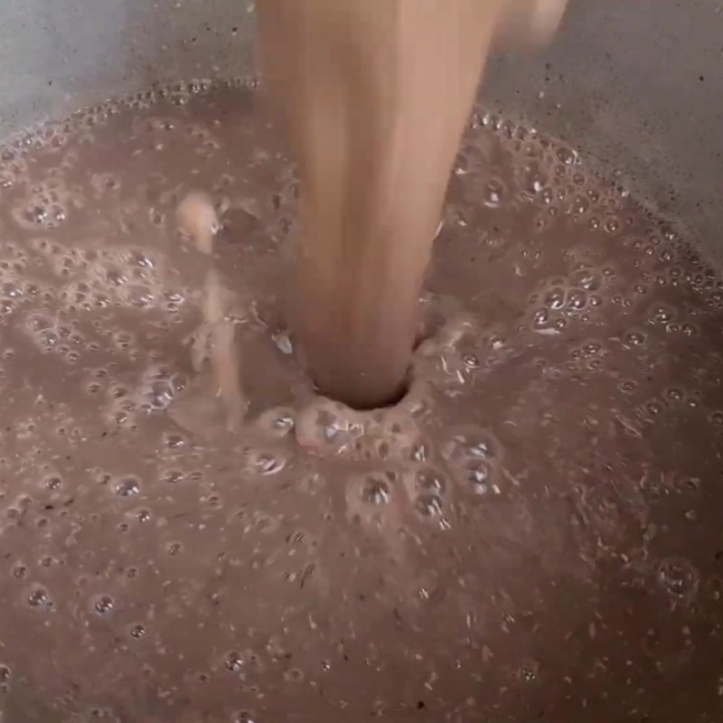 Bước 3 Nấu nước dùng và vớt riêu cua Chả cua bún riêu