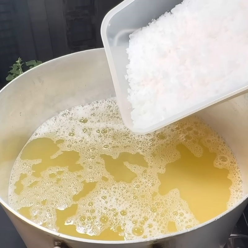 Bước 4 Nấu nước muối chuẩn bị ủ nước tương nước tương truyền thống