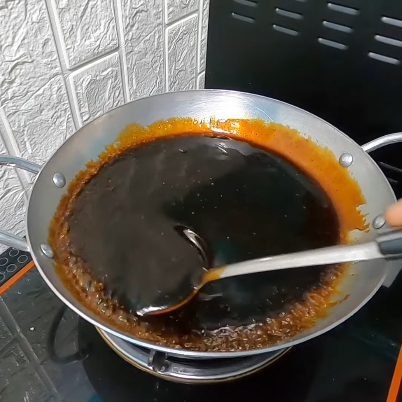 Bước 2 Nấu nước sốt xào đa năng sánh mịn Sốt xào đa năng