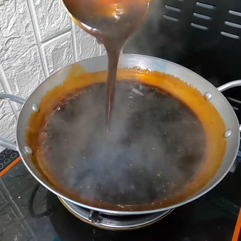 Bước 2 Nấu nước sốt xào đa năng sánh mịn Sốt xào đa năng