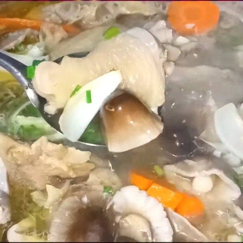 Bước 5 Nêm nếm và hoàn thành lẩu gà nấm rơm Gà nấu nấm rơm