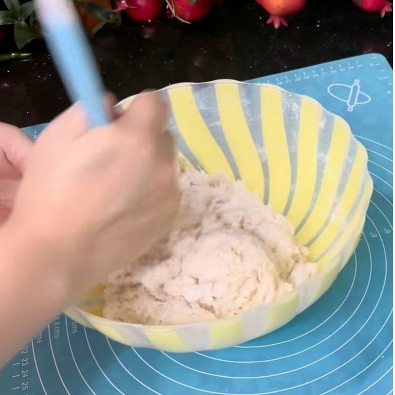 Bước 3 Nhồi và ủ bột bánh bao không cần ủ bánh bao bò phô mai