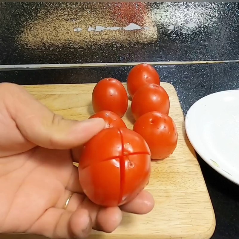 Bước 2 Sơ chế rau củ Bò nấu đốp