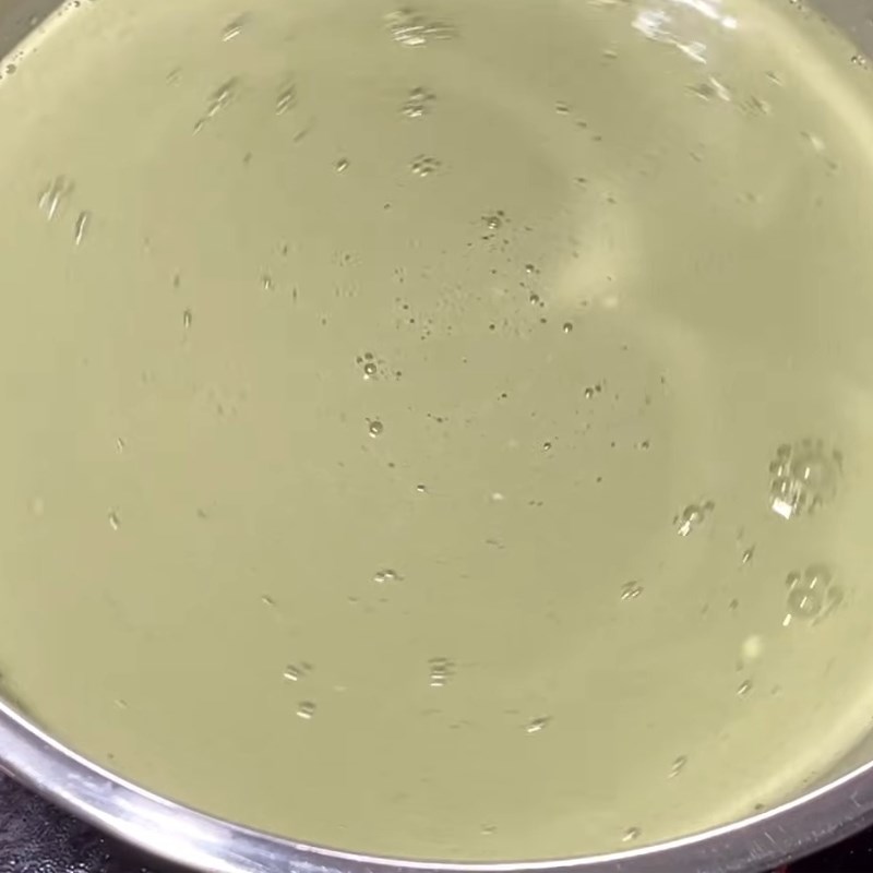 Bước 2 Pha bột bánh lá thúi địch Bánh lá thúi địch