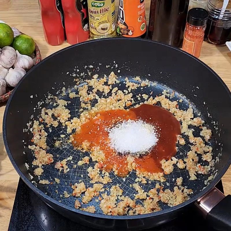 Bước 3 Pha chế nước chấm BBQ cơ bản nước chấm thịt nướng BBQ