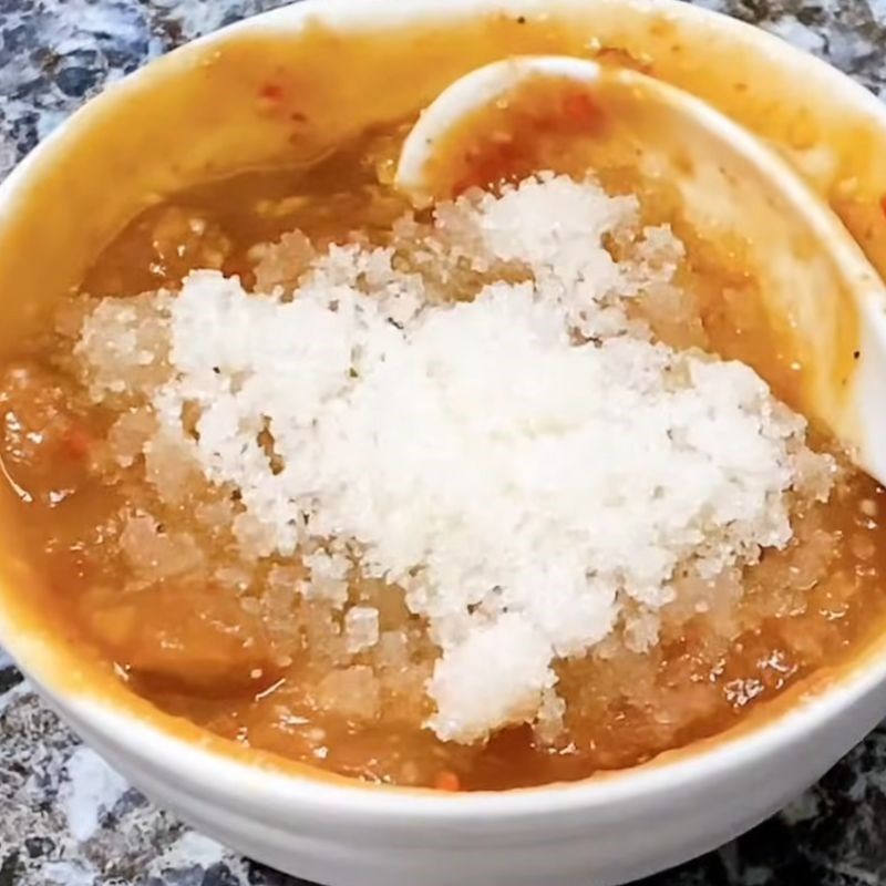 Bước 3 Pha chế nước mắm me chấm khô Mắm me chấm khô