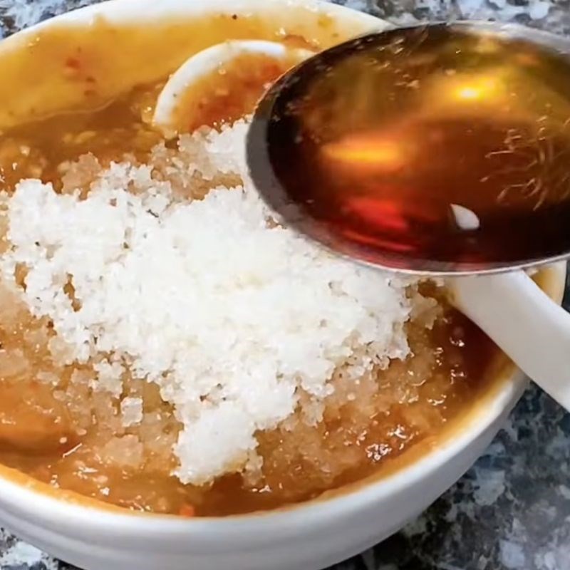 Bước 3 Pha chế nước mắm me chấm khô Mắm me chấm khô