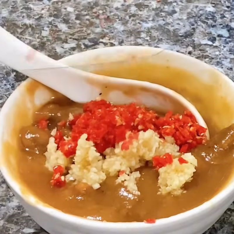 Bước 3 Pha chế nước mắm me chấm khô Mắm me chấm khô
