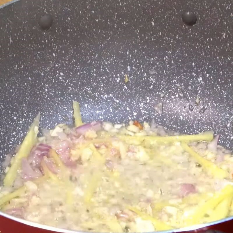 Bước 4 Pha chế sốt hấp cá đặc trưng cá bống mú hấp hồng kông