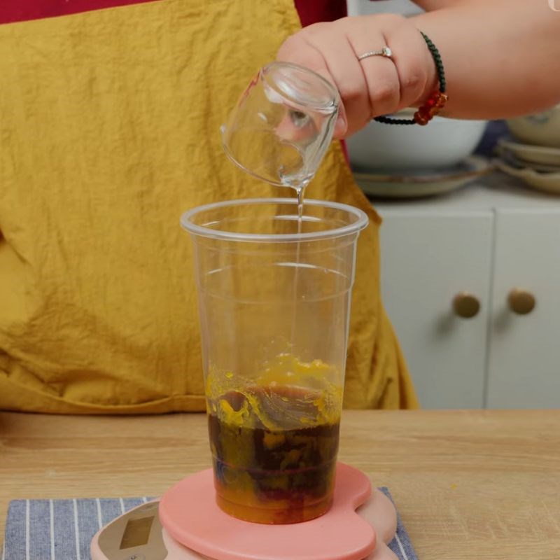 Bước 4 Pha chế trà xoài chanh leo hoàn chỉnh Trà xoài chanh leo