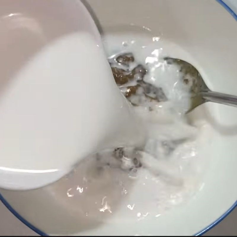 Bước 3 Pha nước chấm đậu phộng cho món gà giả cầy gà giả cầy miền Tây