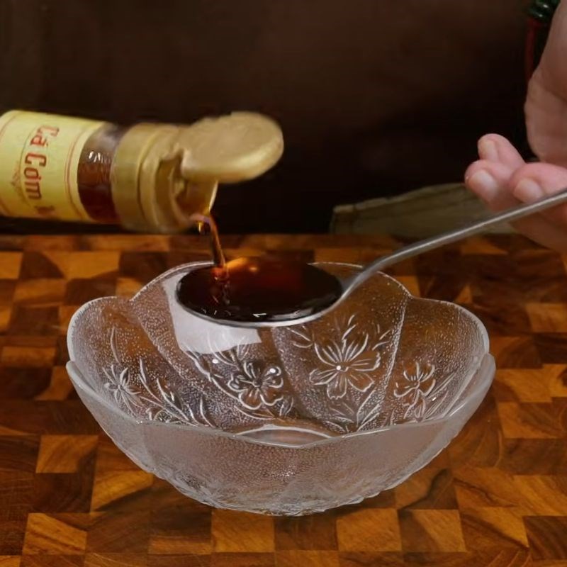 Bước 4 Pha nước chấm mắm gừng chuẩn vị mực hấp gừng