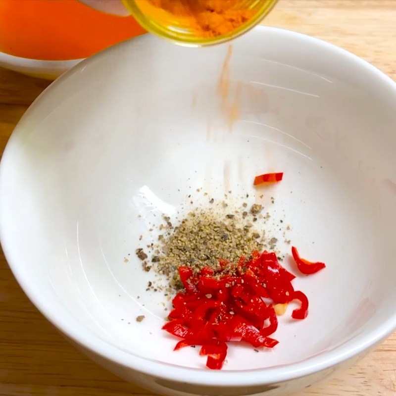 Bước 3 Pha nước mắm rim giò Giò rim mắm